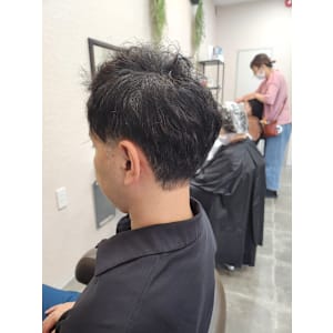 メンズカット/パーマ/グレイカラー/鎌取駅/韓国風/白髪染め