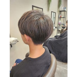 メンズカット/パーマ/グレイカラー/鎌取駅/韓国風/白髪染め