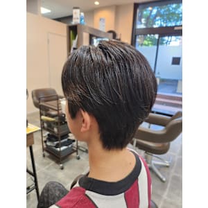 メンズカット/パーマ/グレイカラー/鎌取駅/韓国風/白髪染め