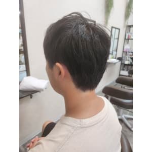 メンズカット/パーマ/グレイカラー/鎌取駅/韓国風/白髪染め