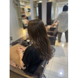 白髪ぼかしカラー