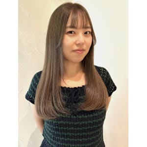 ミルクティーベージュ 20代30代 レイヤーカット 髪質改善