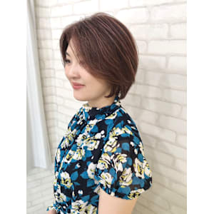 40代オススメショートボブ