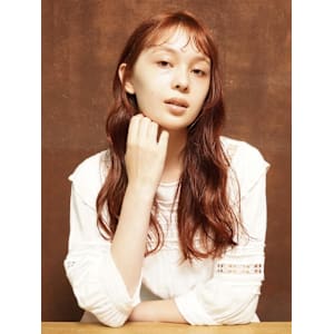 ブリーチなしオレンジカラー