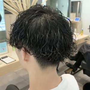 波巻きスパイラルパーマ