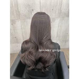 韓国レイヤースタイル×透明感抜群lavender greig
