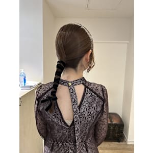 タイトアレンジ　　　　 - 【完全個室サロン】tocca hair&treatment 天神店【トッカ ヘアアンドトリートメント テンジンテン】掲載中