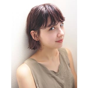 kos/二子玉川3分/ボブ/ ショート/パーマ/クレイカラー