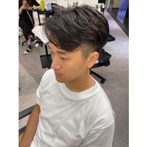 毛流れセンターパート