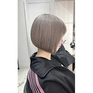 【人気スタイル】ホワイトミルクティーボブ - Euphoria+n 池袋　サンシャイン通り店【ユーフォリア　エヌ　イケブクロ　サンシャインドオリテン】掲載中