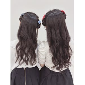 2人で可愛い王道ひつじヘア＊まゆ