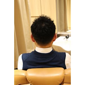 ビジネスツーブロ＋パーマ