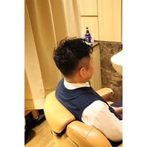 ビジネスツーブロ＋パーマ