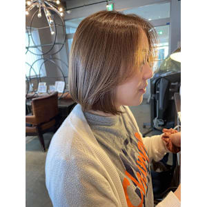 エクリュラテ/ベージュ/ボブ