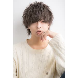 ツイスパ☆ソフトツーブロックコンマヘアショートレイヤー