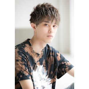 マッシュウルフツイストパーマコンマヘア七三オールバック