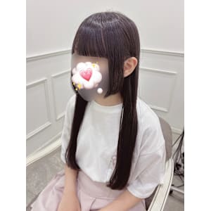 ぱっつん分け前髪×重ため姫カット＊まゆ