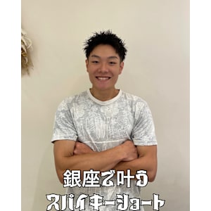 スパイキーショート『パーマあり』