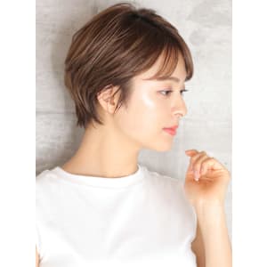40代50代小顔前髪イメチェンアンブレラカラーショート - INCEPTION  GINZA 銀座【インセプション】掲載中