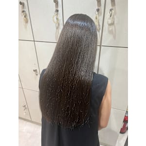 高濃度水素カラー＋髪質改善トリートメント