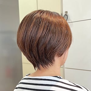 襟足スッキリショートヘア♬