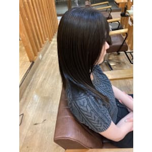 お客様髪質改善データ1426（ダークトーンカラー）