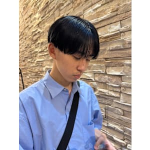 あなたの似合うがわかる！メンズシースルーマッシュ　ショート