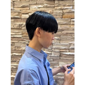 あなたの似合うがわかる！メンズシースルーマッシュ　ショート