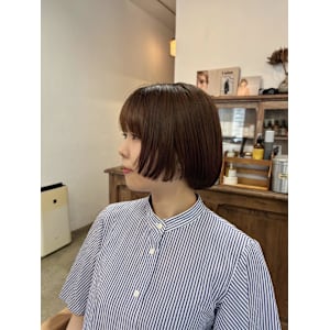 前上がりミニボブ◎