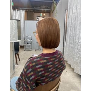 ステップボーンカットボブスタイル