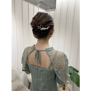 綺麗めシニヨン　　　