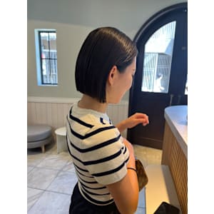 切りっぱなしボブ