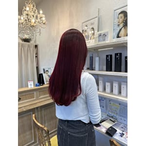 ボルドーカラー