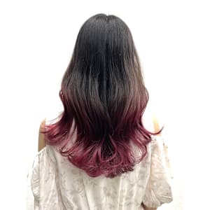 ピンクグラデーション