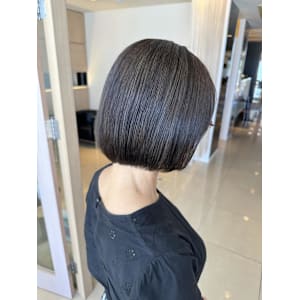 白髪ぼかし赤み消しカラー  /コノミ.