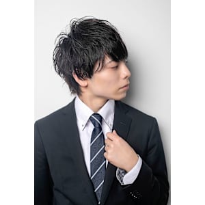 メンズヘアスタイル　メンズヘアカラーメンズパーマ