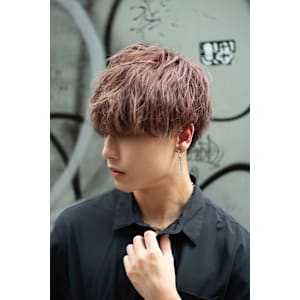 メンズヘアスタイル　メンズヘアカラーメンズパーマ