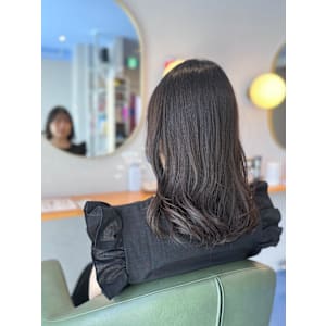 #こなれミディ　#くびれヘア　#大人ガーリー