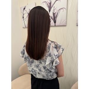 さらさらストレートヘア