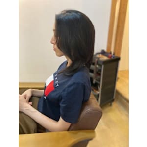 お客様髪質改善データ1431（レイヤーボブ）