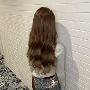 ベージュロング