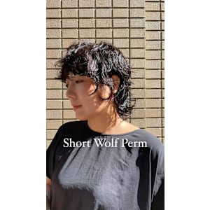 外国人風パーマ/レイヤーパーマ/プードルパーマ