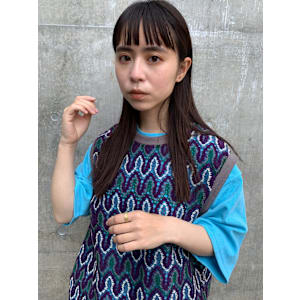 オン眉×ダークトーン　【高田馬場　ロク】