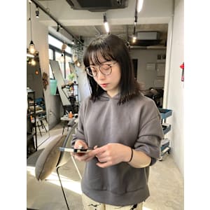 艶髪☆切りっぱなしボブ【高田馬場　lok】