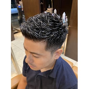 アイロンパーマ