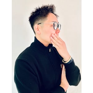 【サッパリ】メンズベリーショート×ツイストパーマ