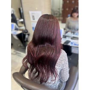 20代大人可愛いチェリーピンクカラー