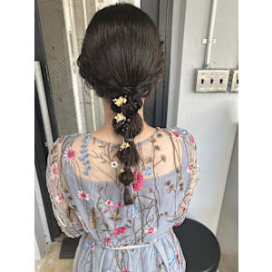 玉ねぎ編みおろし【高田馬場、ヘアアレンジ】