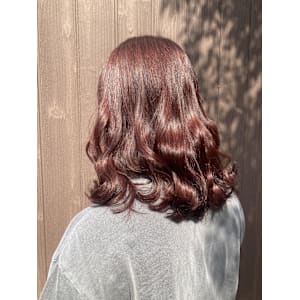 チェリーレッドカラー