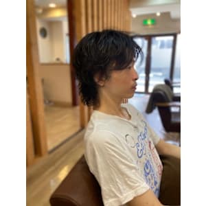 お客様髪質改善データ1437（メンズパーマ）